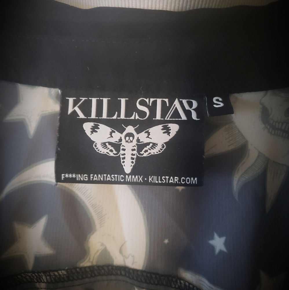 Killstar Sun Moon Sheer Flow Blouse S - Picture 4 of 4